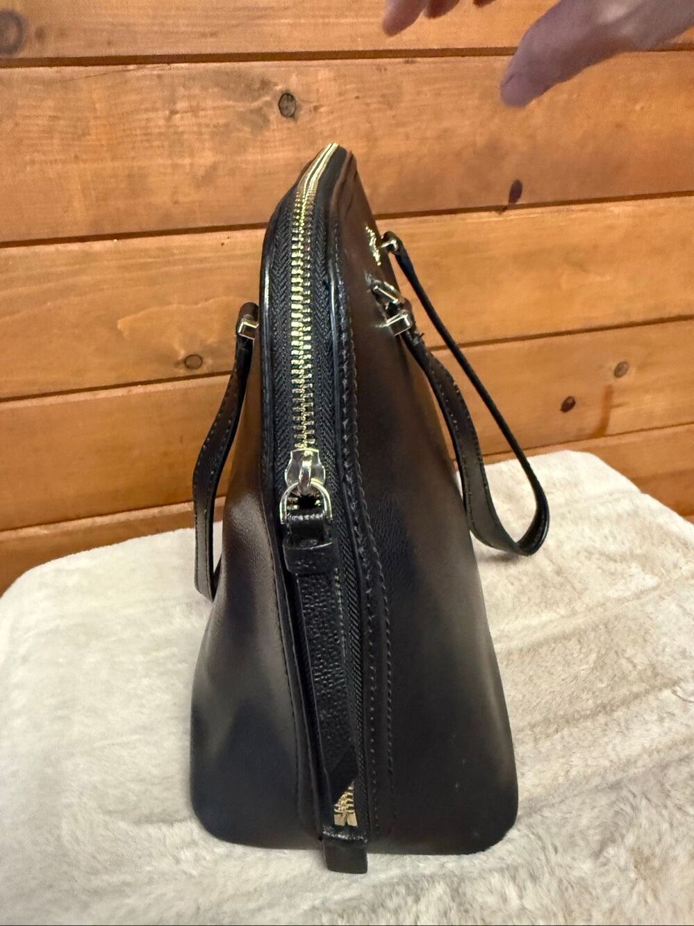 Kate Spade New York Patterson Drive Medium Dome Satchel Black - Picture 4 of 9